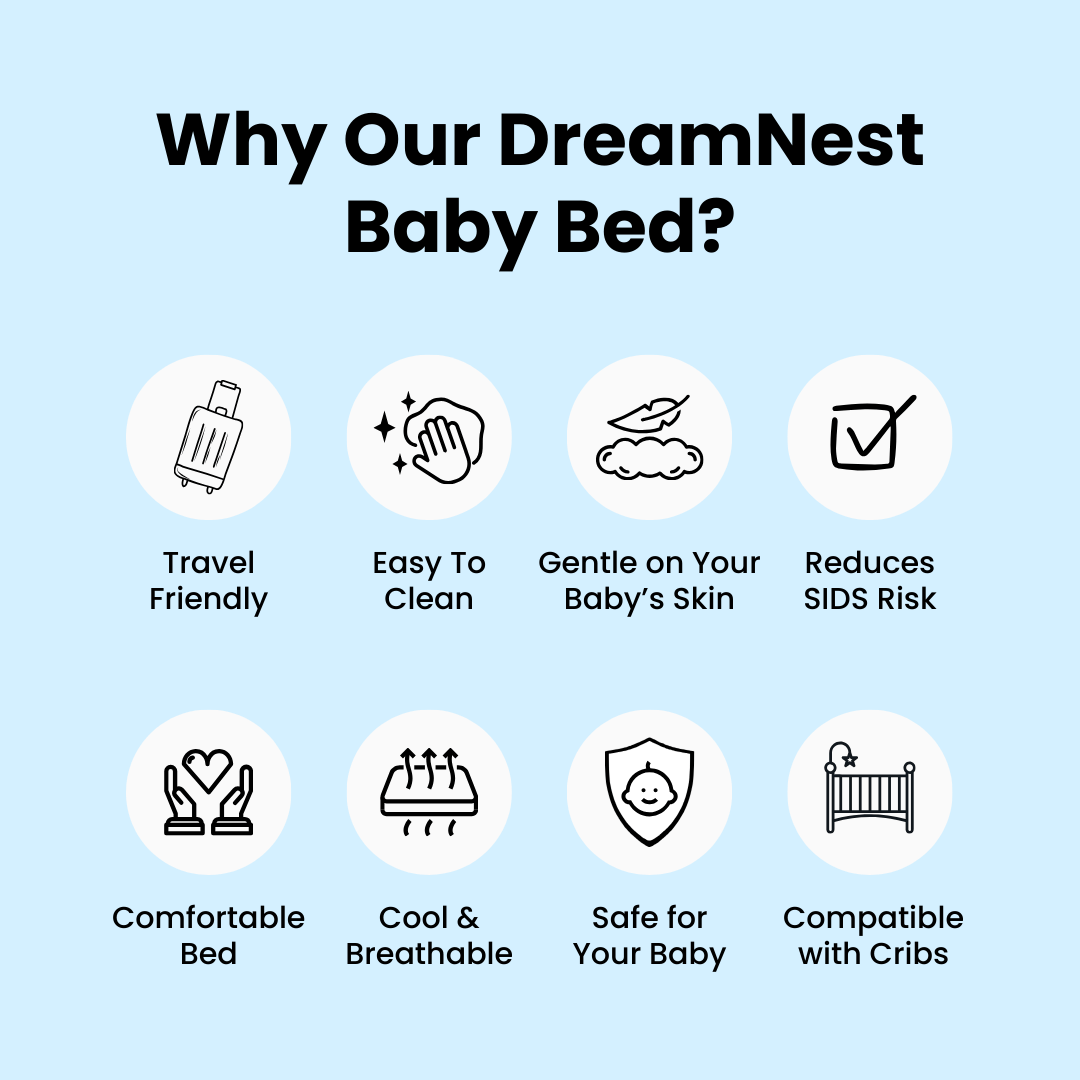 DreamNest™ - The Ultimate Baby Bed